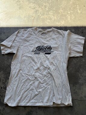 Hoonigan White Short Sleeve Logo Tee